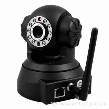 P2P Wireless IP Camera with IR-cut, iPhone, Google's Android Phone Remote View and Setting